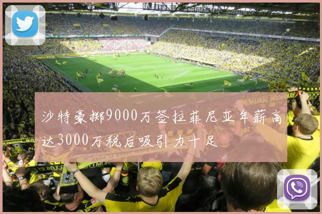 沙特豪掷9000万签拉菲尼亚年薪高达3000万税后吸引力十足