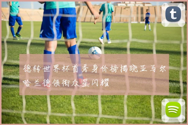 德转世界杯首秀身价榜揭晓亚马尔哈兰德领衔众星闪耀